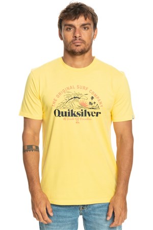 Quiksilver Sunsetwave Erkek Tişört EQYZT07277-YFB0 Sarı