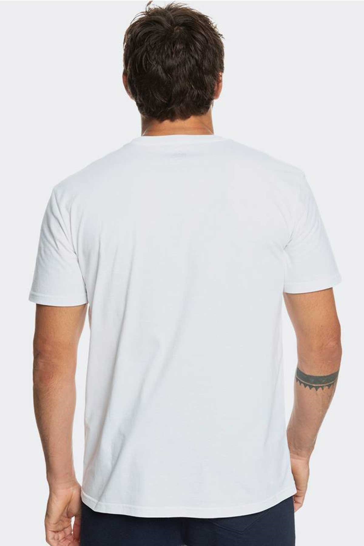 Quiksilver Shapesup Erkek Tişört EQYZT07280-WBB0 Beyaz