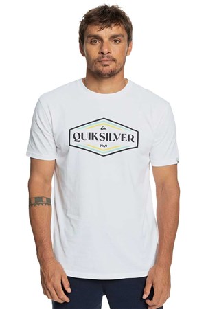 Quiksilver Shapesup Erkek Tişört EQYZT07280-WBB0 Beyaz