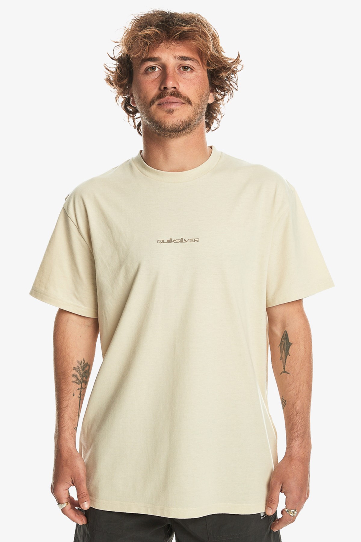 Quiksilver Peace Phase Erkek Tişört EQYZT07586-34053 Beyaz