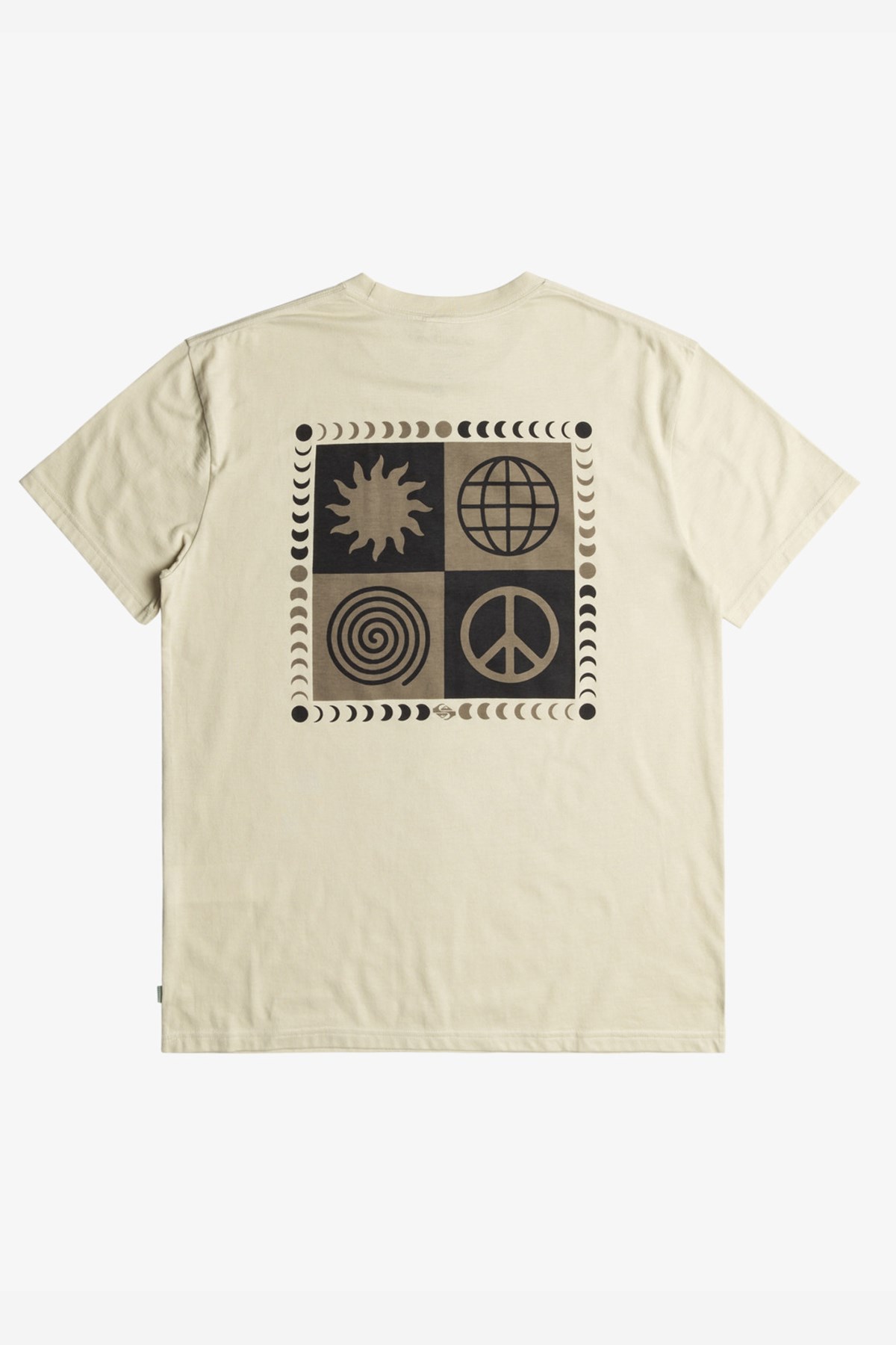 Quiksilver Peace Phase Erkek Tişört EQYZT07586-34053 Beyaz