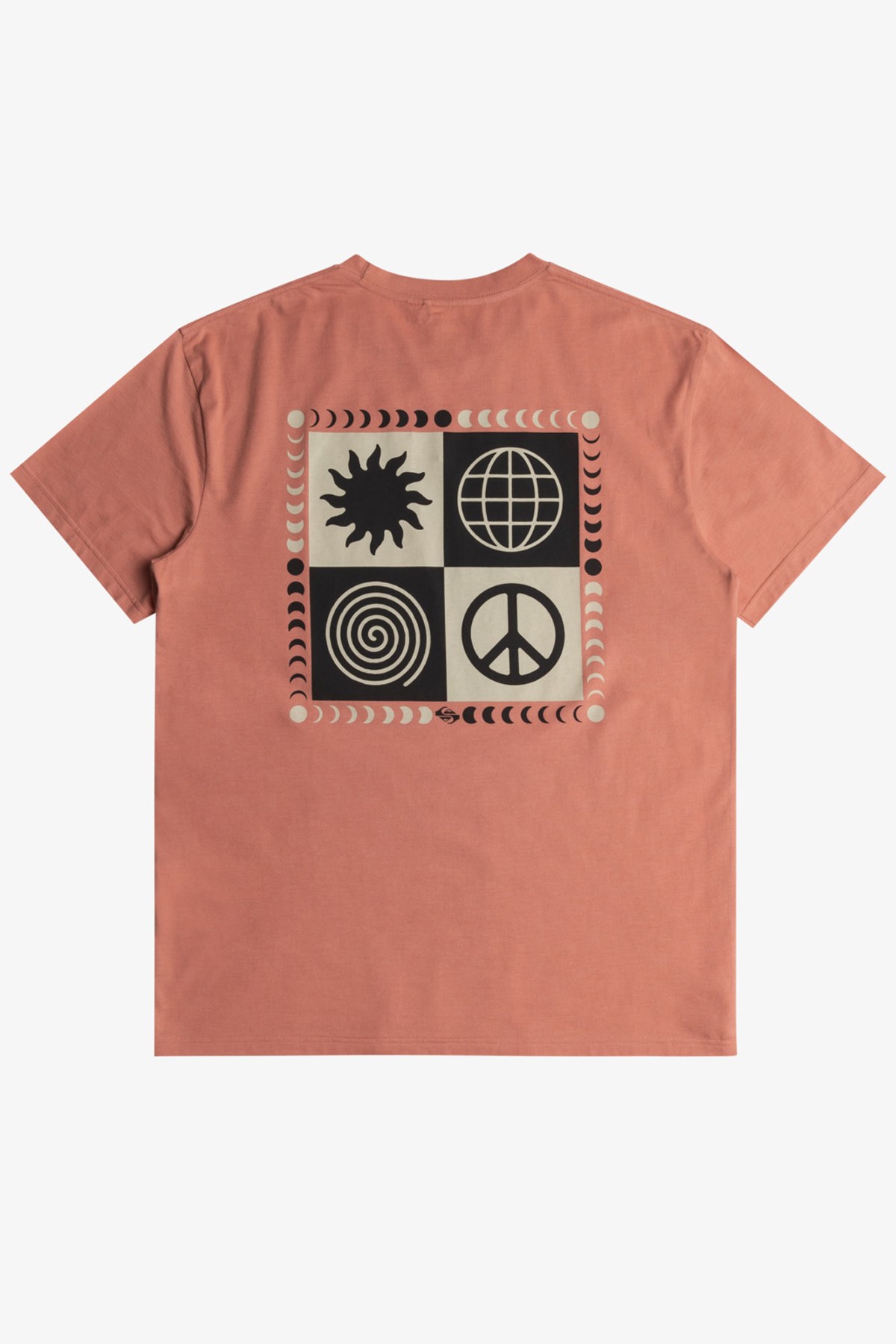 Quiksilver Peace Phase Erkek Tişört EQYZT07586-MJR0 Turuncu