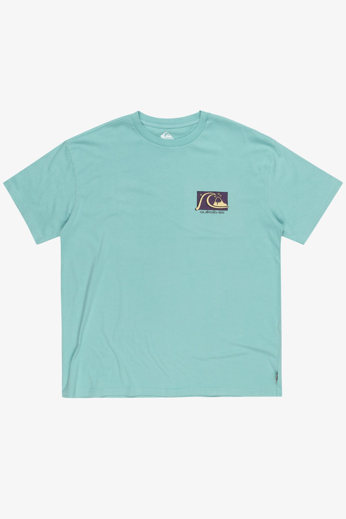 Quiksilver Take Us Back Bubble Erkek Tişört EQYZT07652-18614 Mavi