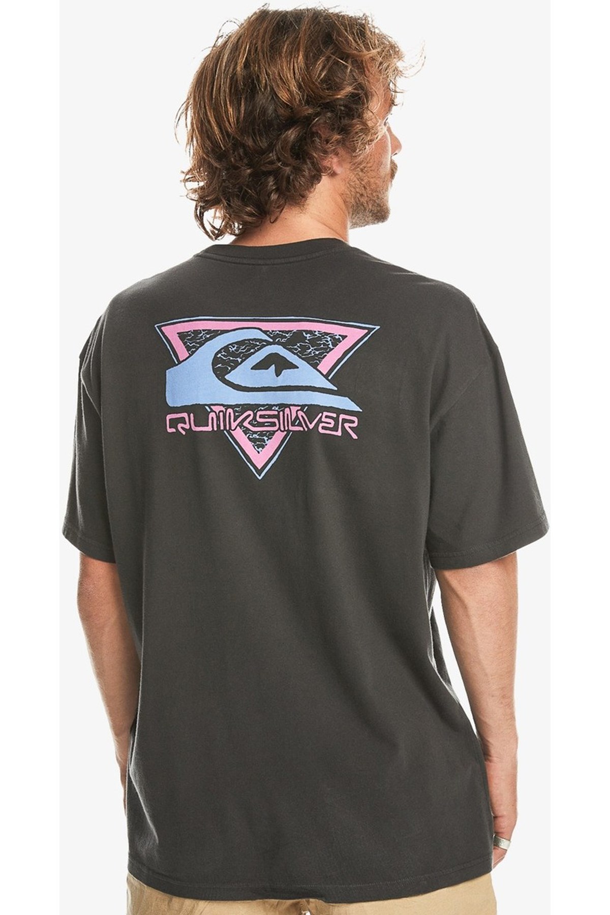 Quiksilver Take Us Back Logo Erkek Tişört EQYZT07654-12814 Yeşil