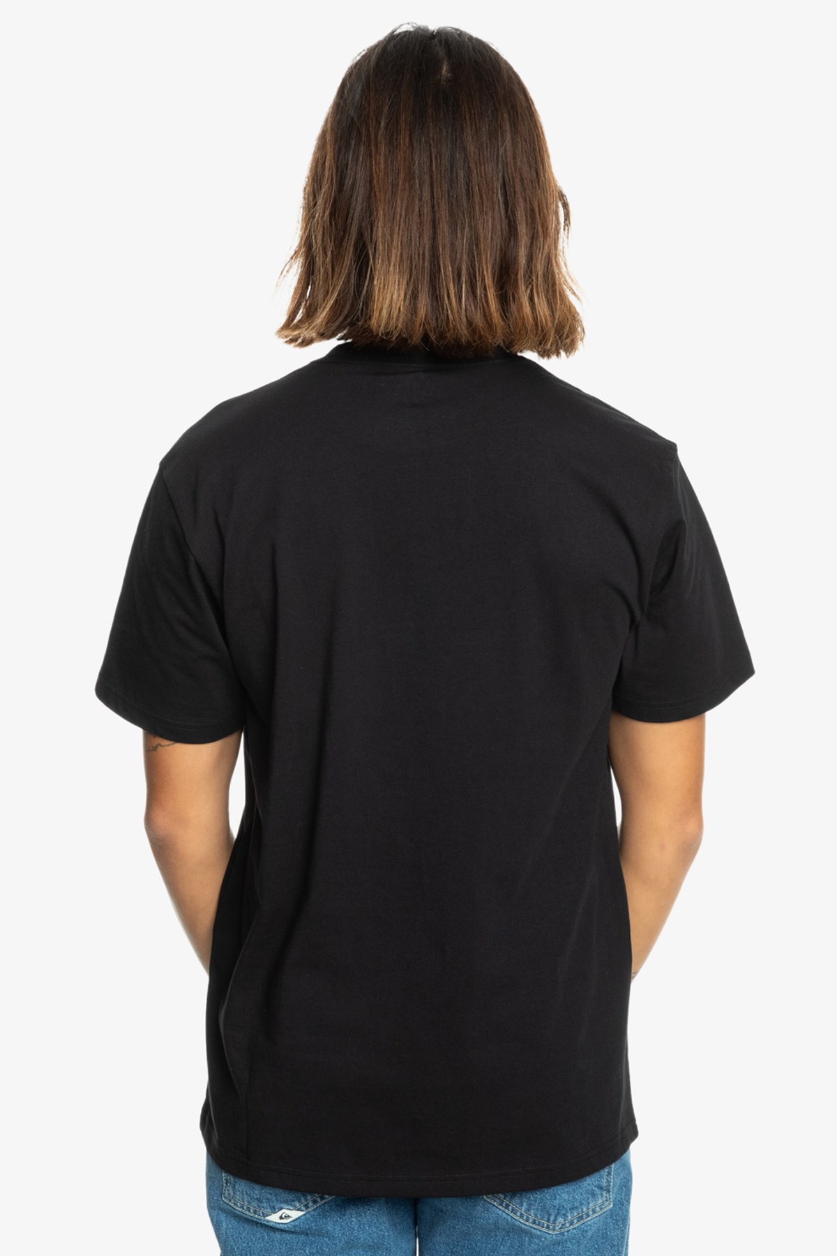Quiksilver Comp Logo Erkek Tişört EQYZT07658-10010 Siyah