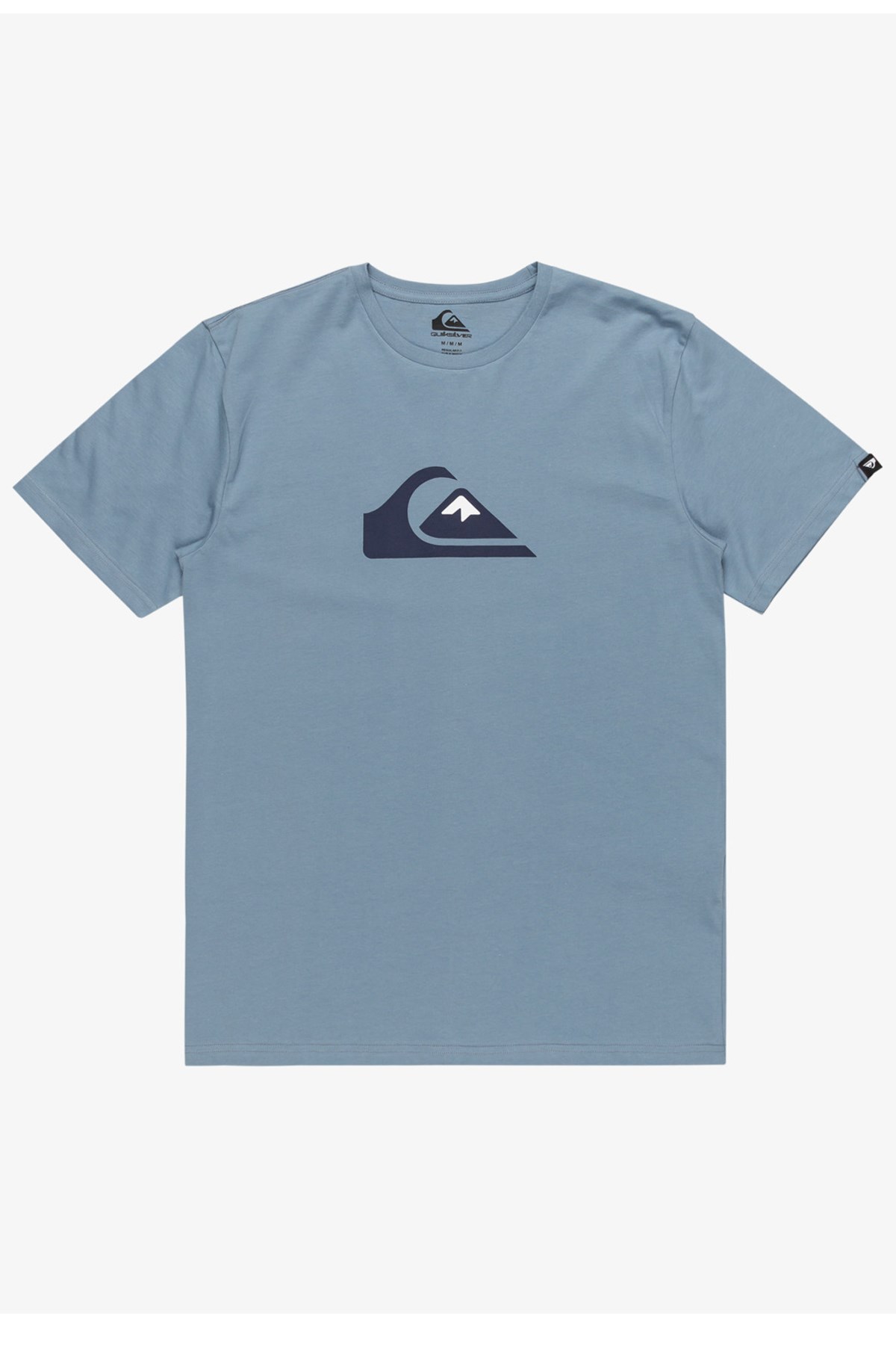 Quiksilver Comp Logo Erkek Tişört EQYZT07658-18406 Mavi