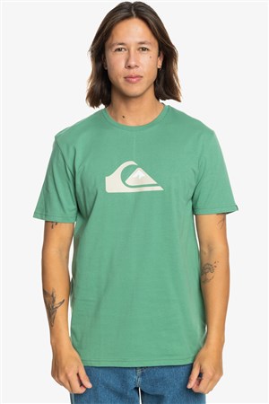 Quiksilver Comp Logo Erkek Tişört EQYZT07658-24705 Yeşil
