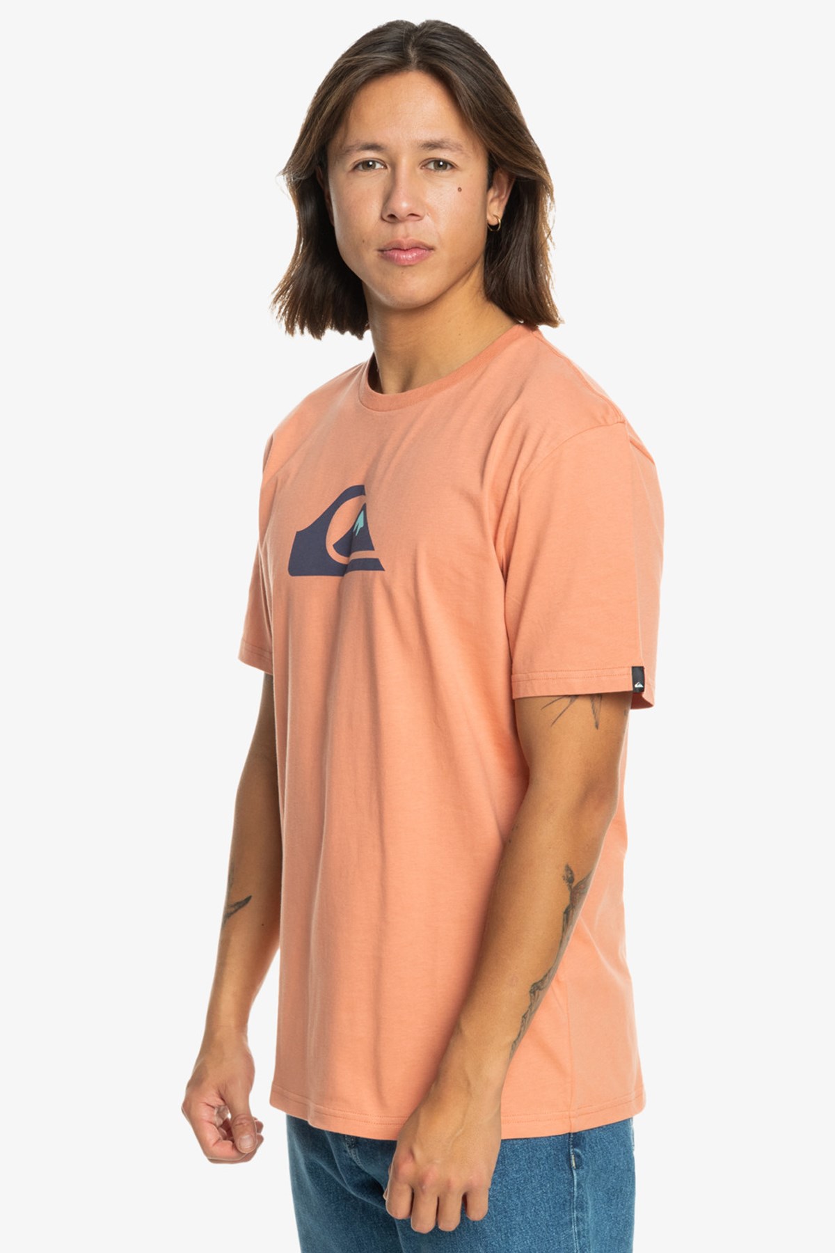 Quiksilver Comp Logo Erkek Tişört EQYZT07658-MJR0 Turuncu