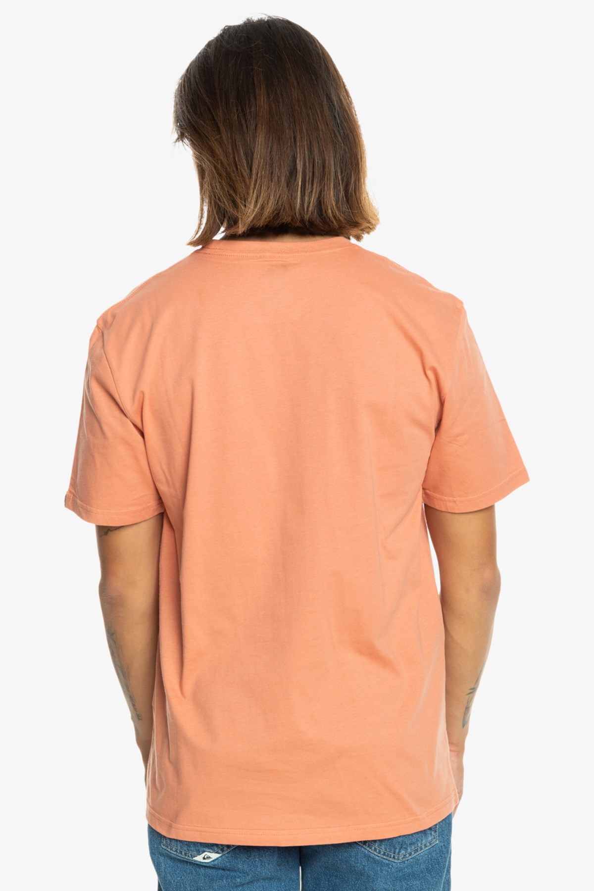 Quiksilver Comp Logo Erkek Tişört EQYZT07658-MJR0 Turuncu