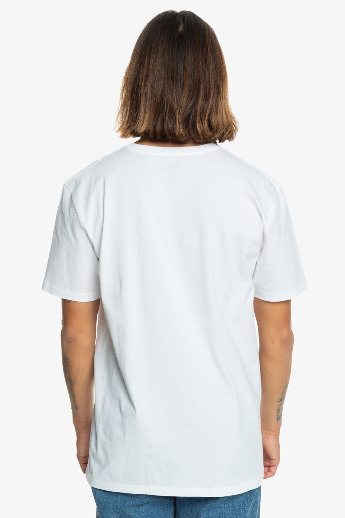 Quiksilver Tradesmith Erkek Tişört EQYZT07659-10 Beyaz