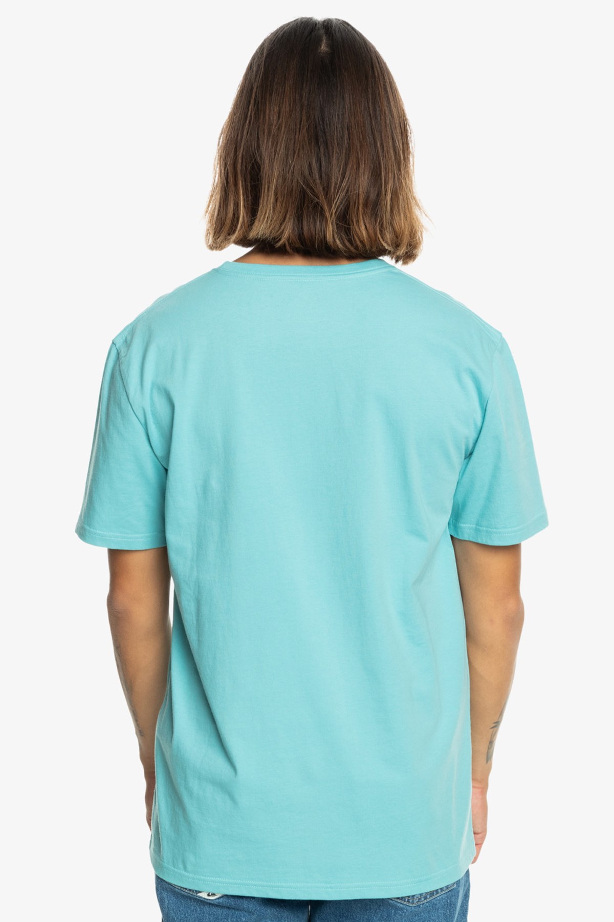 Quiksilver Tradesmith Erkek Tişört EQYZT07659-18614 Mavi