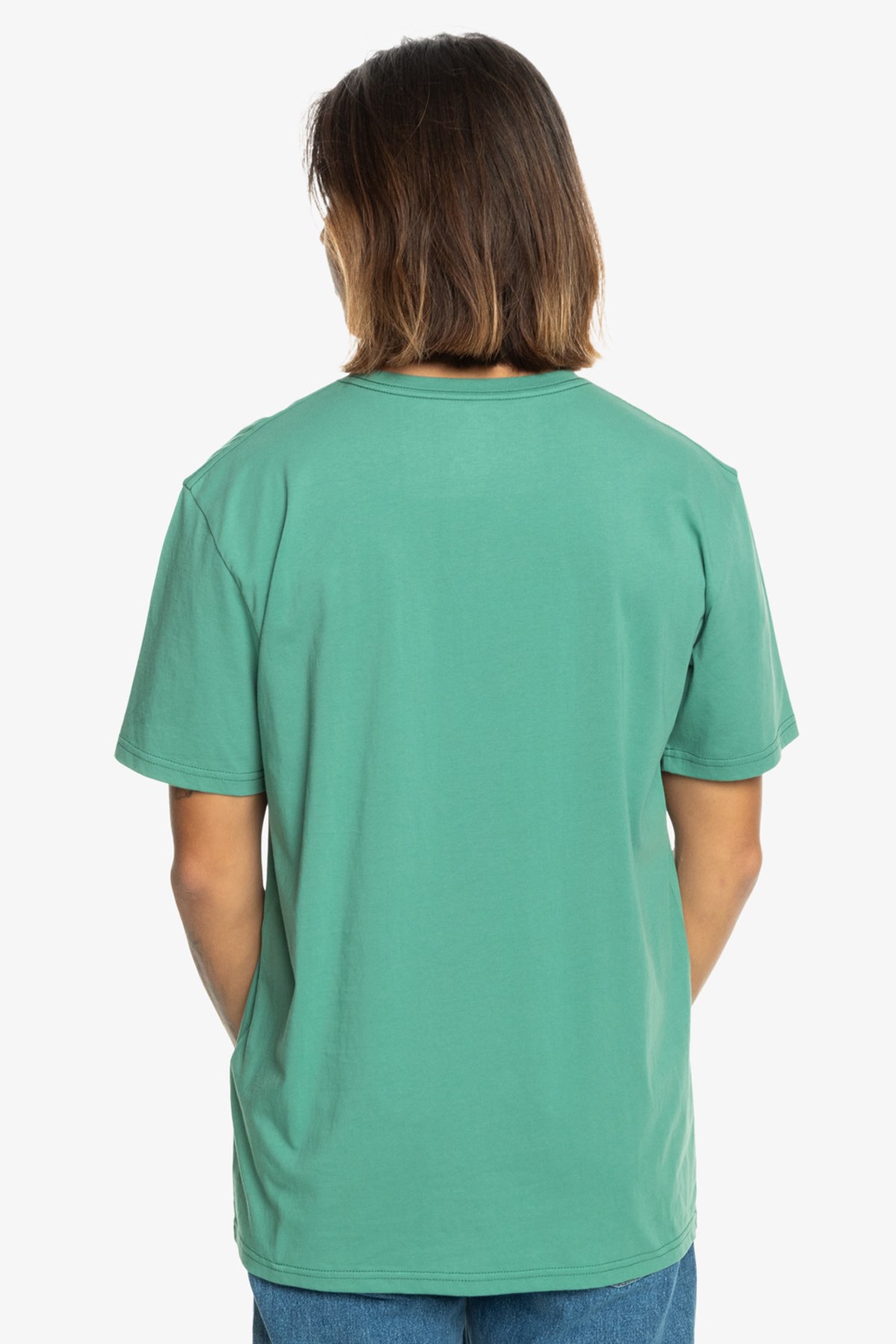 Quiksilver Tradesmith Erkek Tişört EQYZT07659-24705 Yeşil