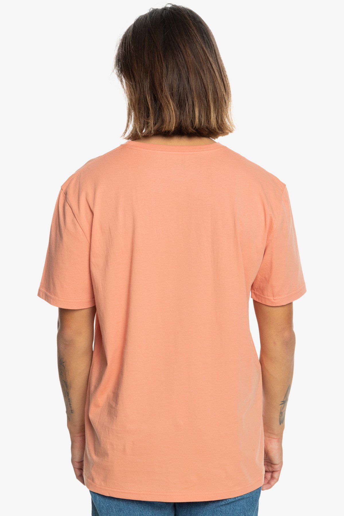 Quiksilver Tradesmith Erkek Tişört EQYZT07659-MJR0 Turuncu