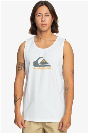 Quiksilver Comp Logo Tank Erkek Atlet EQYZT07661-10 Beyaz