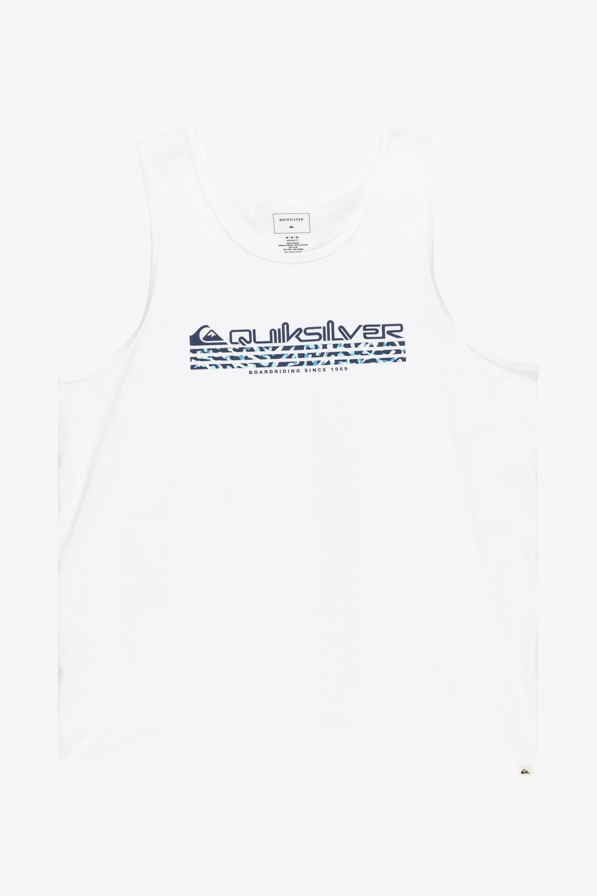 Quiksilver Omni Fills Tank Erkek Atlet EQYZT07662-10 Beyaz