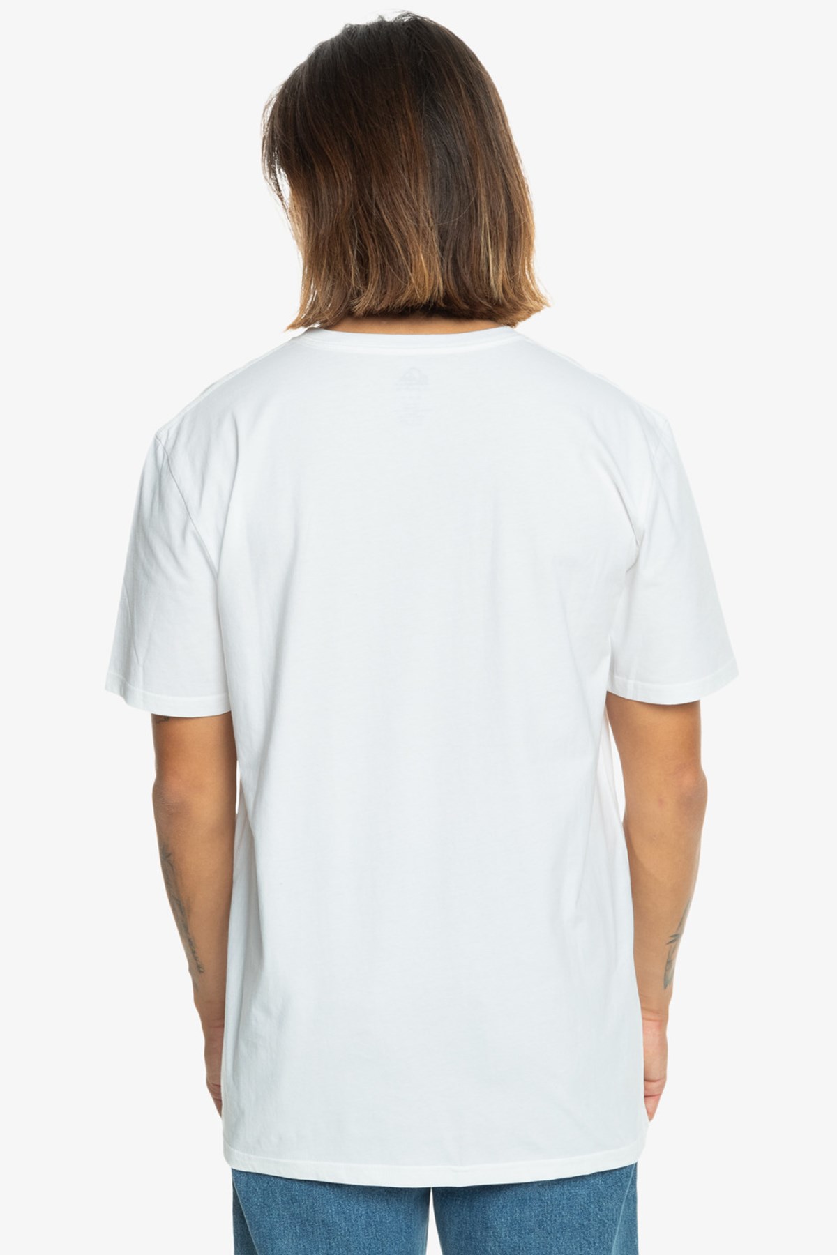 Quiksilver Omni Fill Erkek Tişört EQYZT07664-10 Beyaz