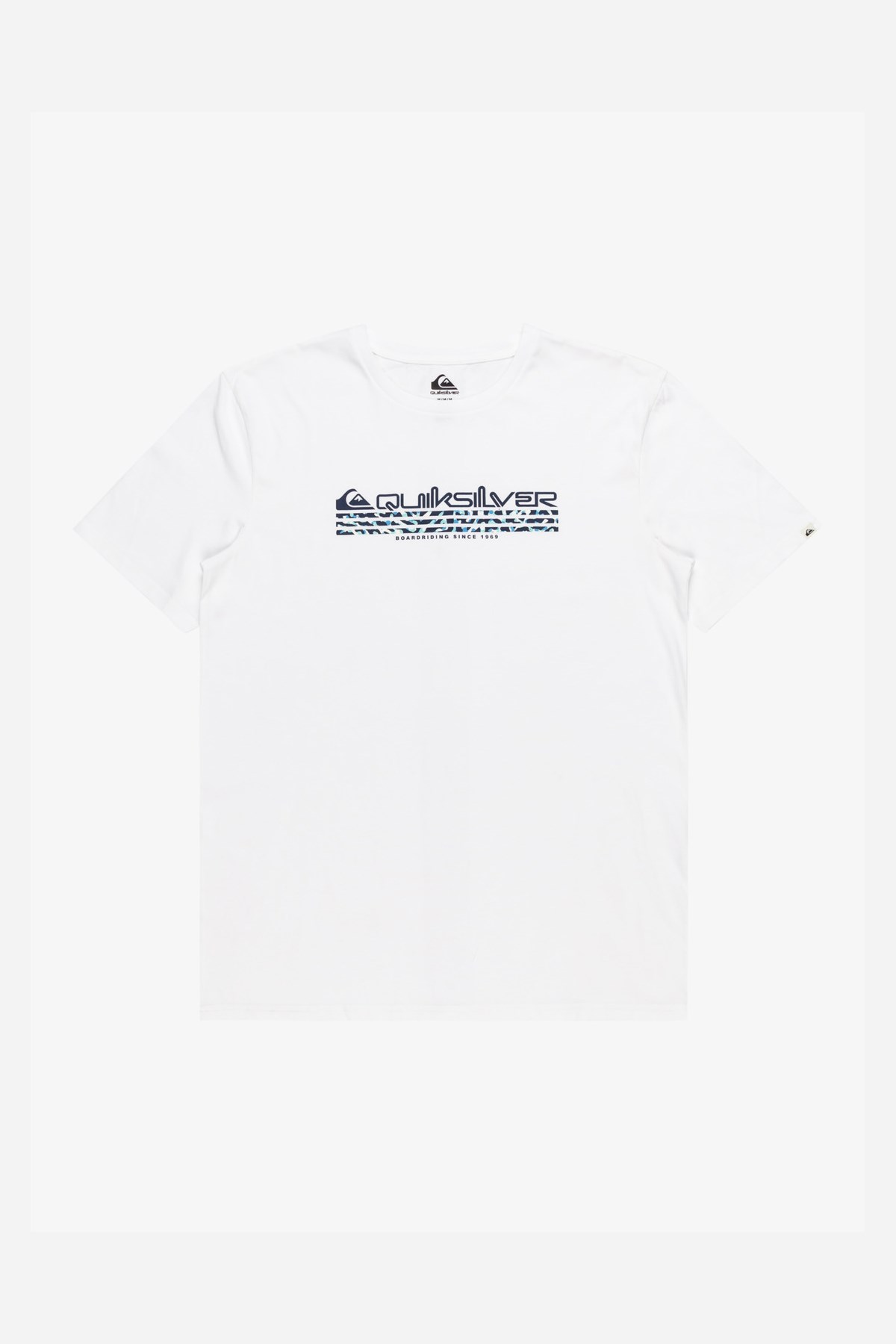 Quiksilver Omni Fill Erkek Tişört EQYZT07664-10 Beyaz