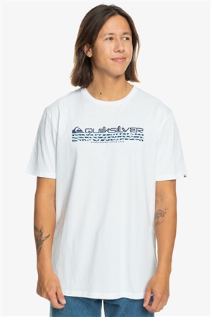 Quiksilver Omni Fill Erkek Tişört EQYZT07664-10 Beyaz