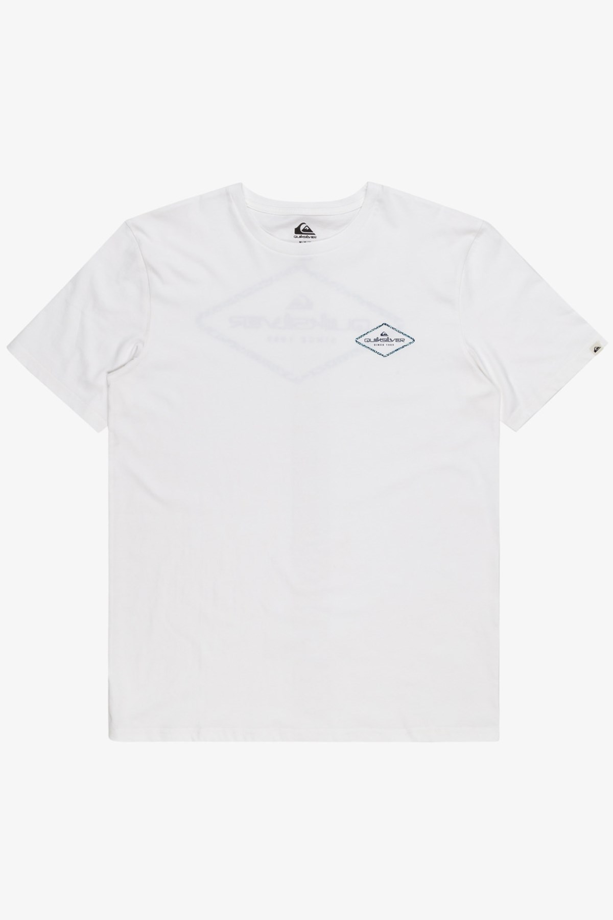 Quiksilver Omni Lock Erkek Tişört EQYZT07667-10 Beyaz