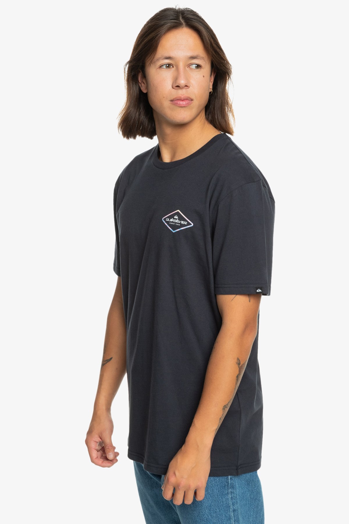 Quiksilver Omni Lock Erkek Tişört EQYZT07667-17726 Lacivert