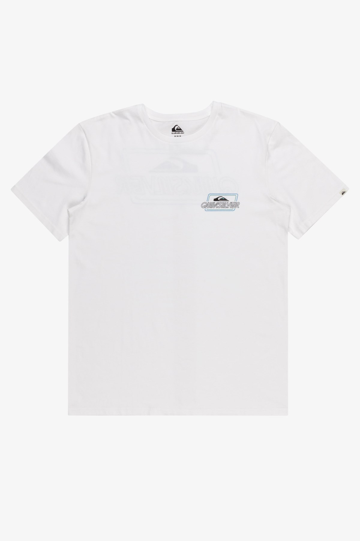 Quiksilver Line By Line Erkek Tişört EQYZT07668-10 Beyaz
