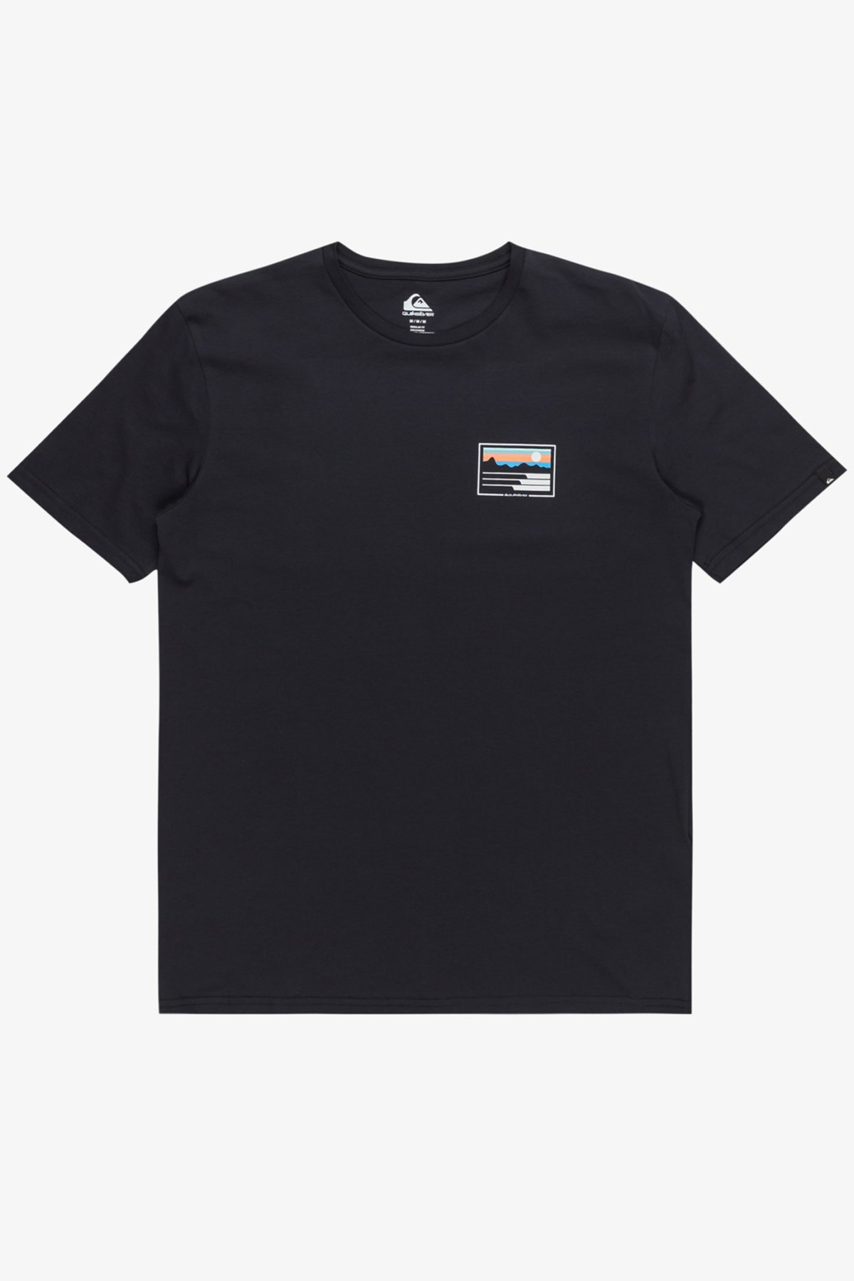 Quiksilver Land And Sea Erkek Tişört EQYZT07669-17726 Lacivert
