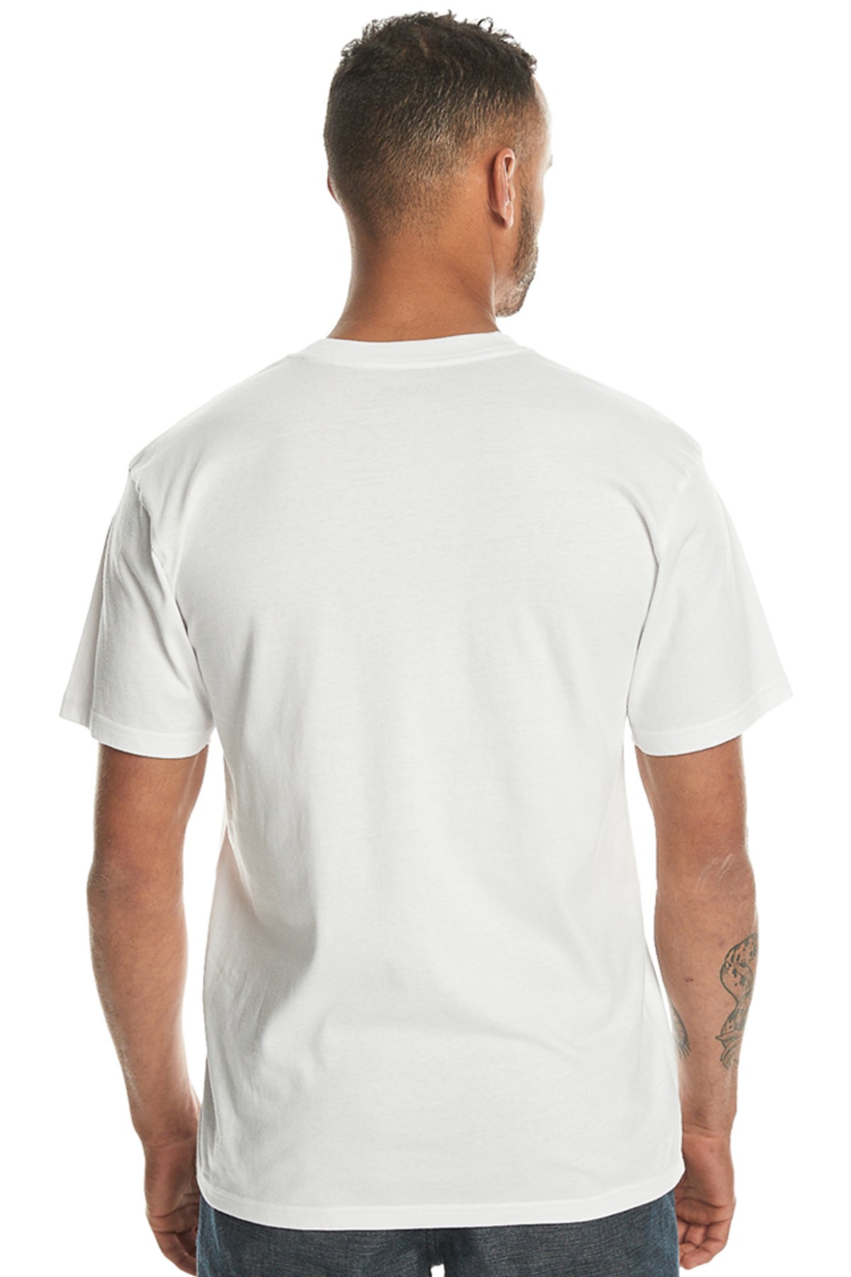 Quiksilver Floating Around Erkek Tişört EQYZT07675-10 Beyaz