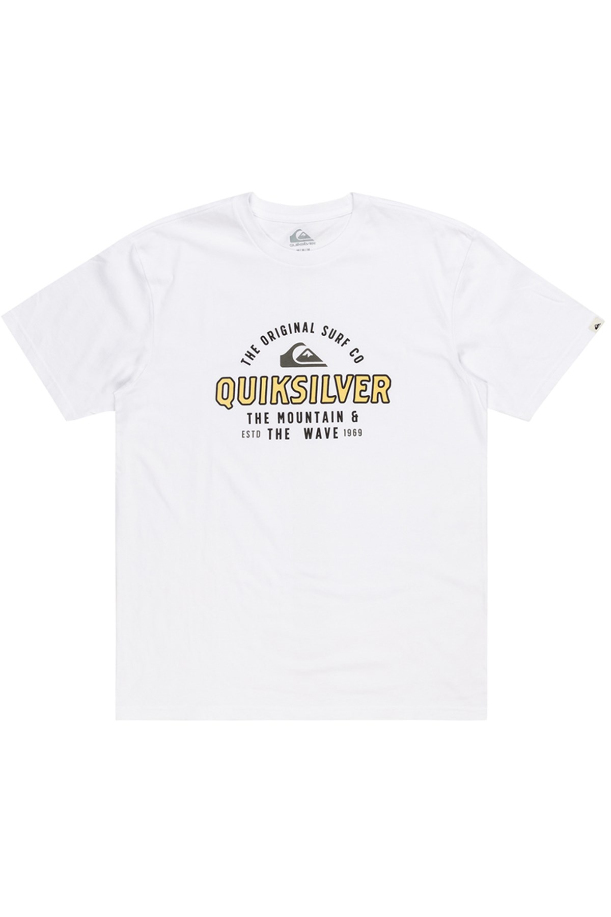 Quiksilver Floating Around Erkek Tişört EQYZT07675-10 Beyaz