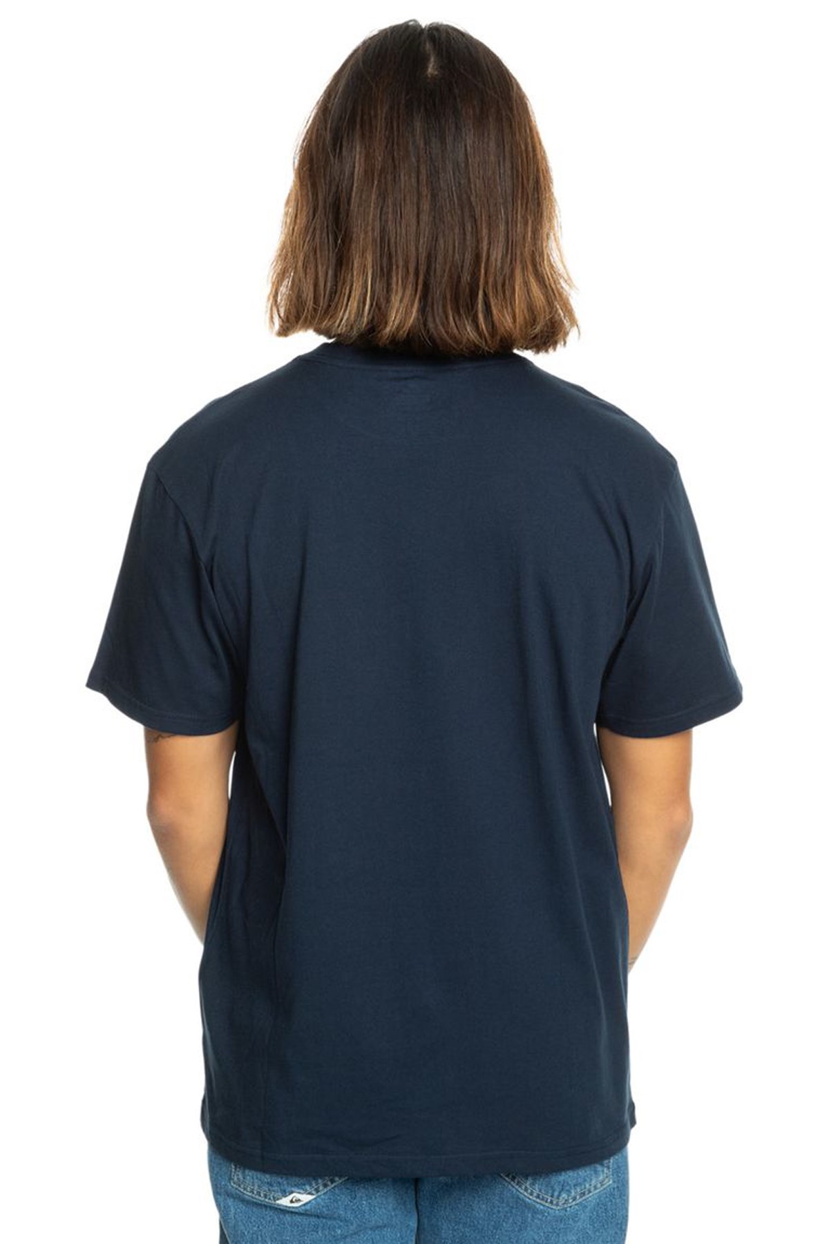 Quiksilver Floating Around Erkek Tişört EQYZT07675-12818 Lacivert