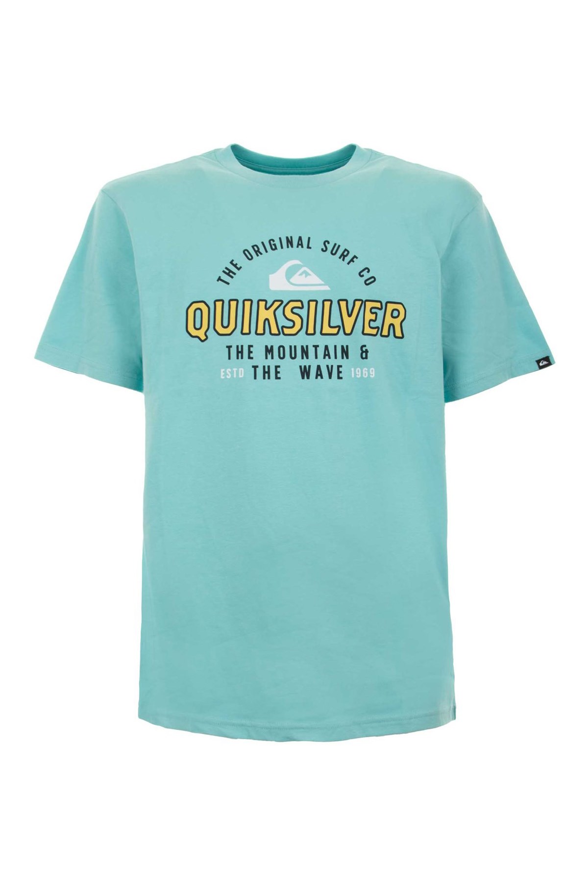 Quiksilver Floating Around Erkek Tişört EQYZT07675-21945 Mavi