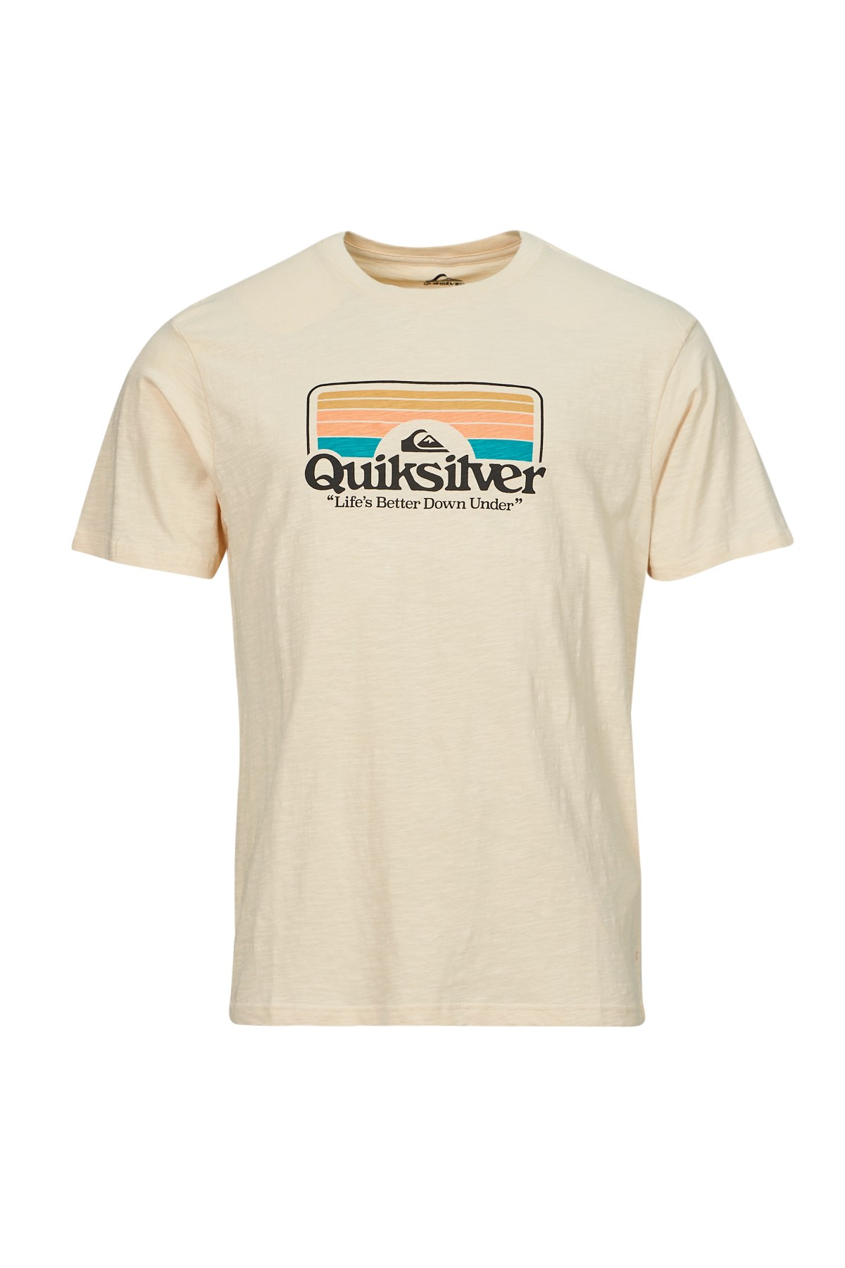 Quiksilver Step inside Erkek Tişört EQYZT07678-11492 Krem