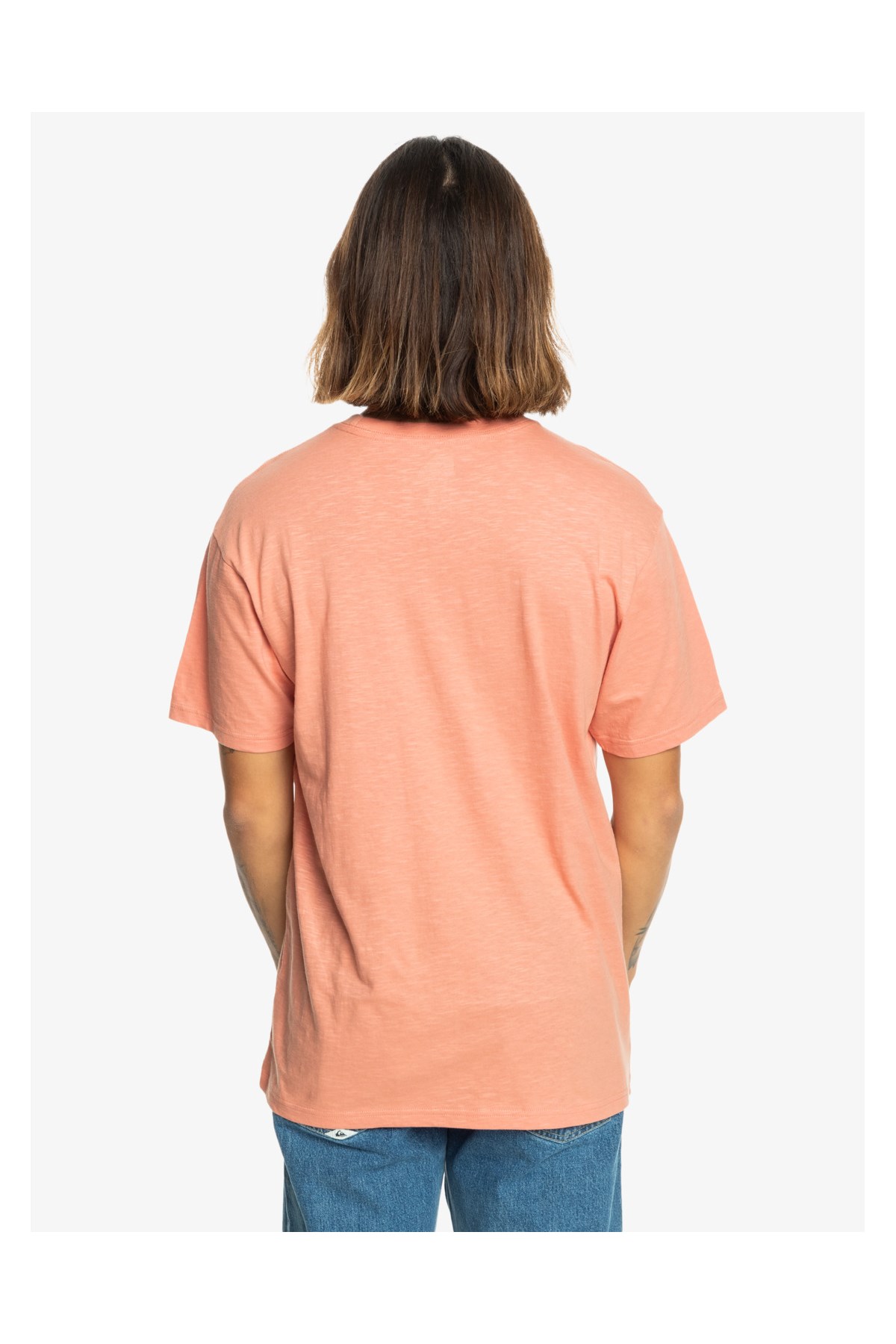 Quiksilver Step inside Erkek Tişört EQYZT07678-MJR0 Turuncu