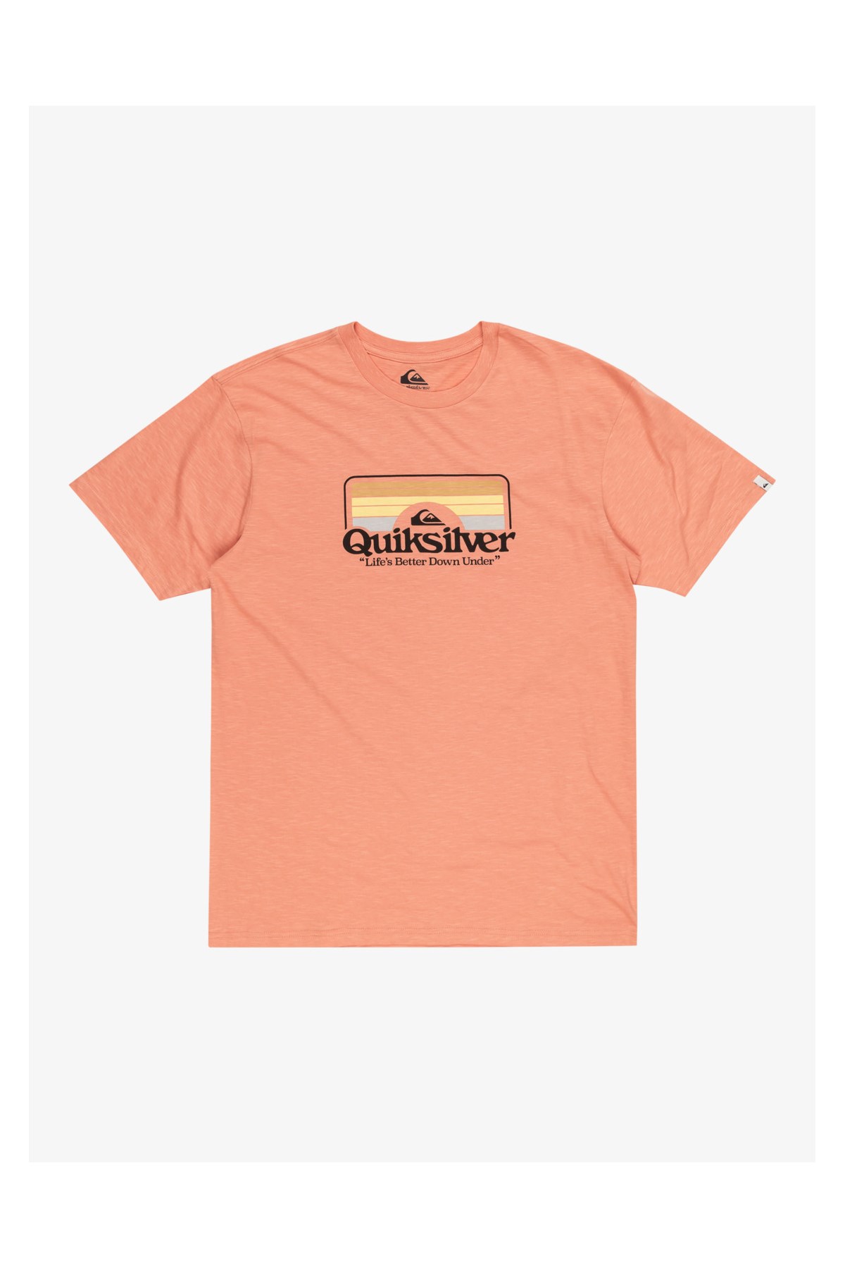 Quiksilver Step inside Erkek Tişört EQYZT07678-MJR0 Turuncu