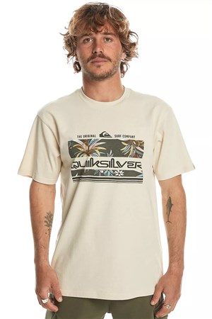 Quiksilver Tropical Rainbow Erkek Tişört EQYZT07679-11492 Bej