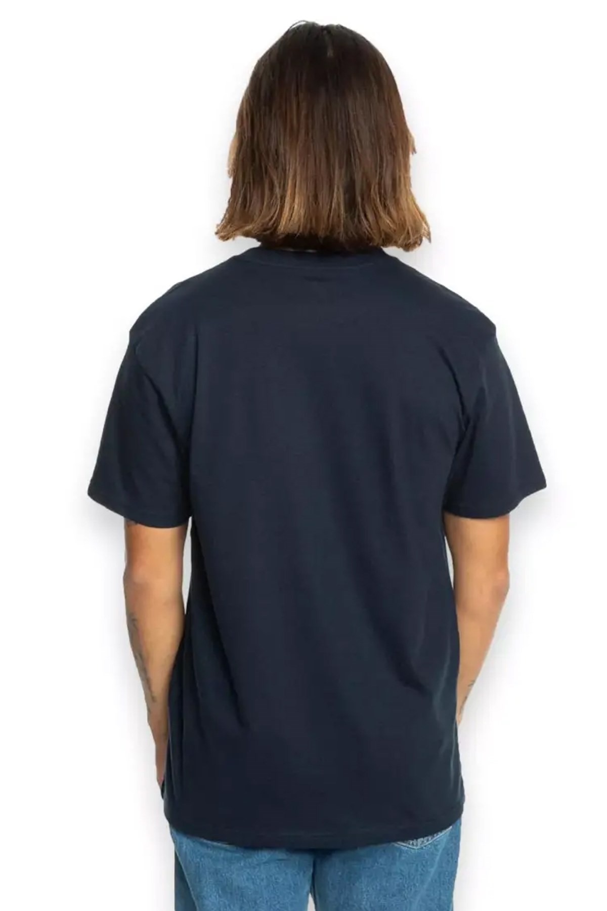 Quiksilver Tropical Rainbow Erkek Tişört EQYZT07679-12818 Lacivert