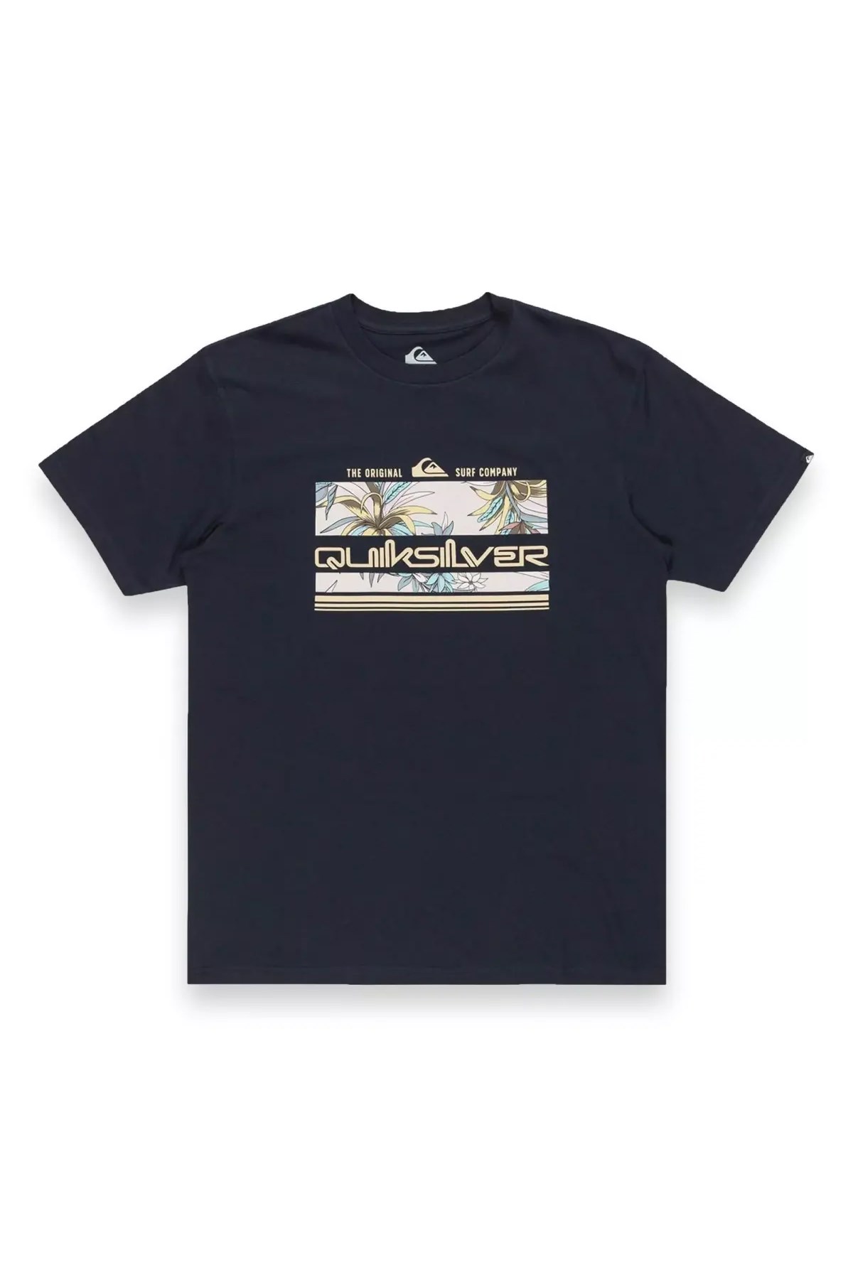 Quiksilver Tropical Rainbow Erkek Tişört EQYZT07679-12818 Lacivert