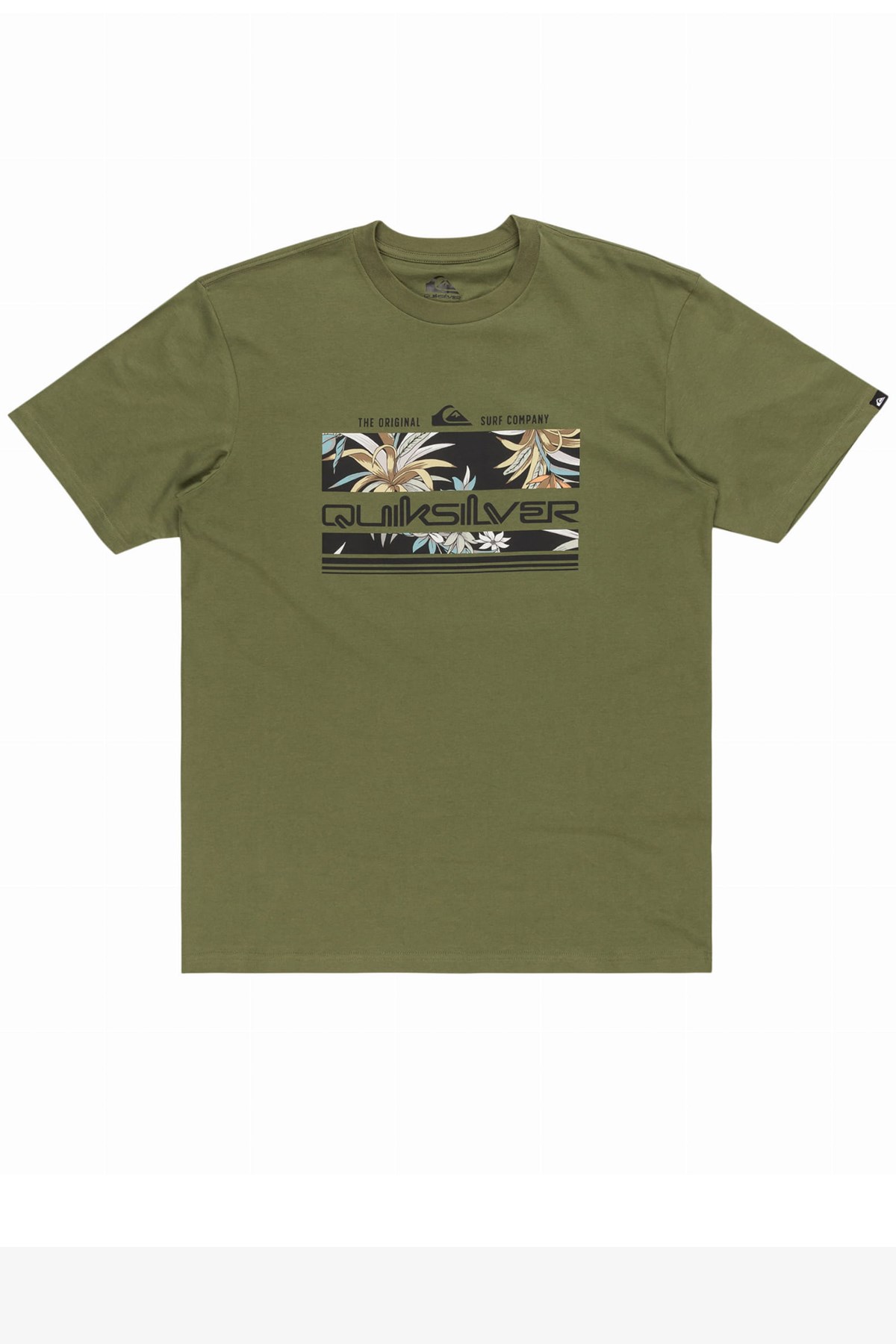 Quiksilver Tropical Rainbow Erkek Tişört EQYZT07679-17036 Yeşil