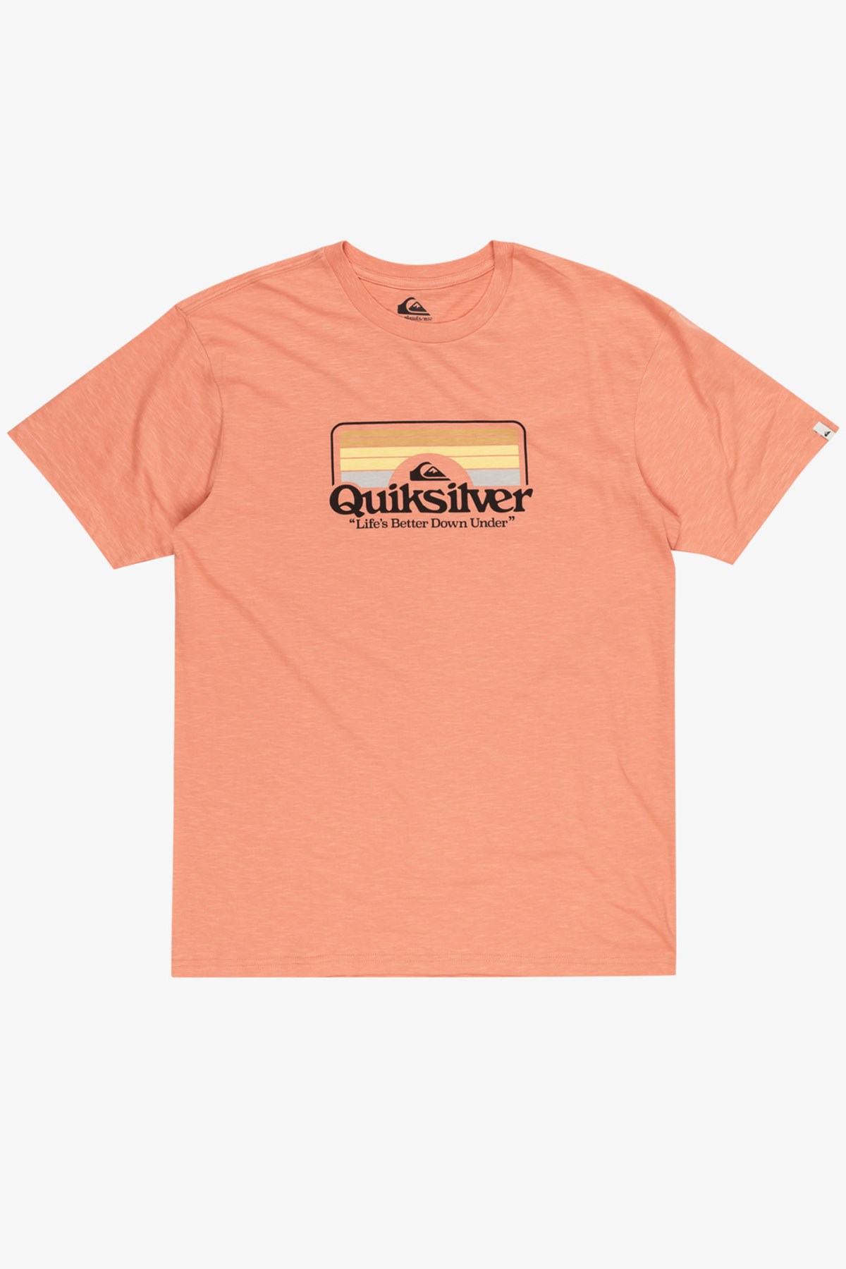 Quiksilver Tropical Rainbow Erkek Tişört EQYZT07679-MJR0 Turuncu