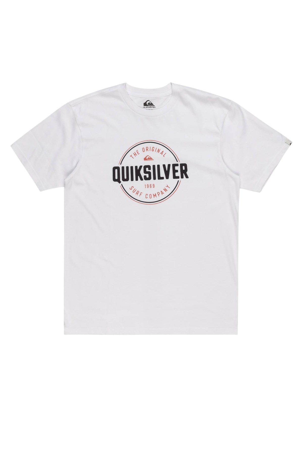 Quiksilver Circle Up Erkek Tişört EQYZT07680-10 Beyaz