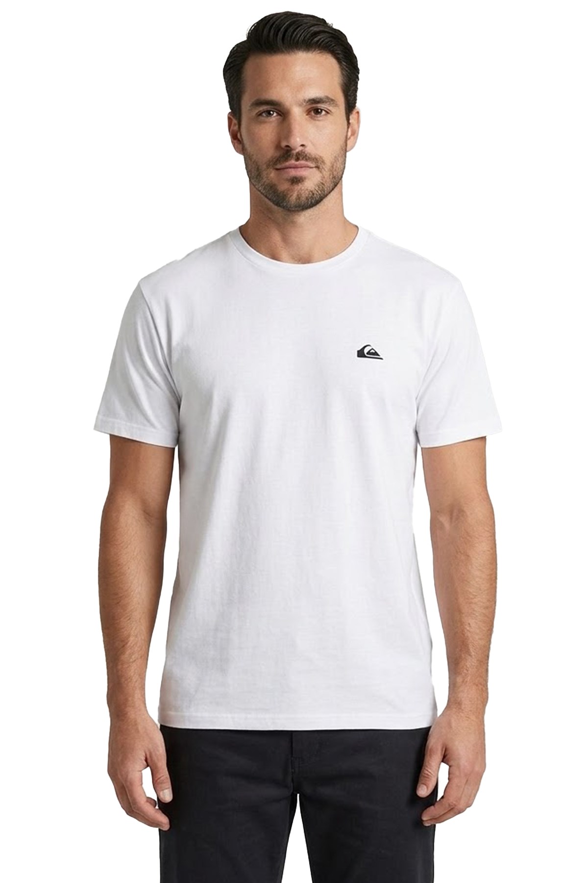 Quiksilver Basicscreen Erkek Tişört EQYZT07711-908 Beyaz
