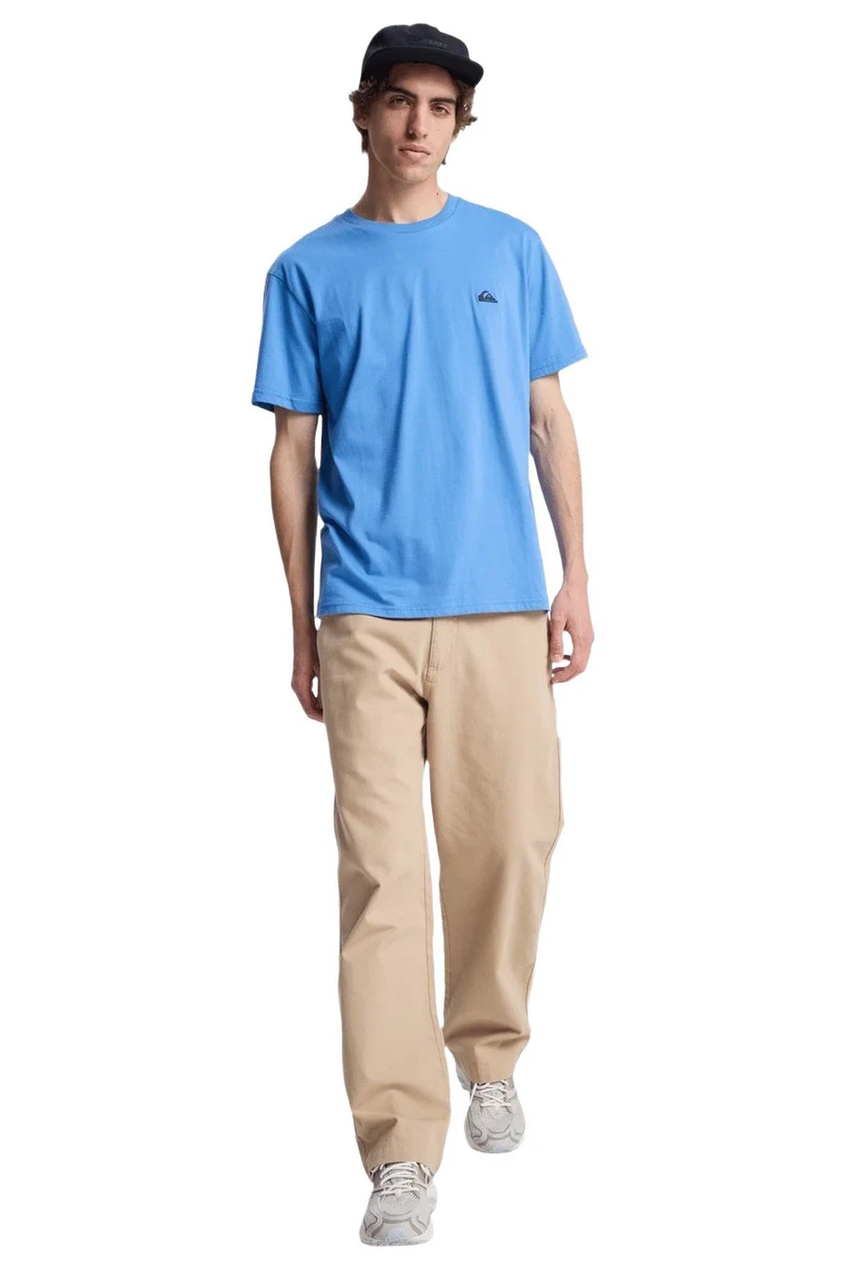 Quiksilver Basicscreen Erkek Tişört EQYZT07711-BLC0 Mavi