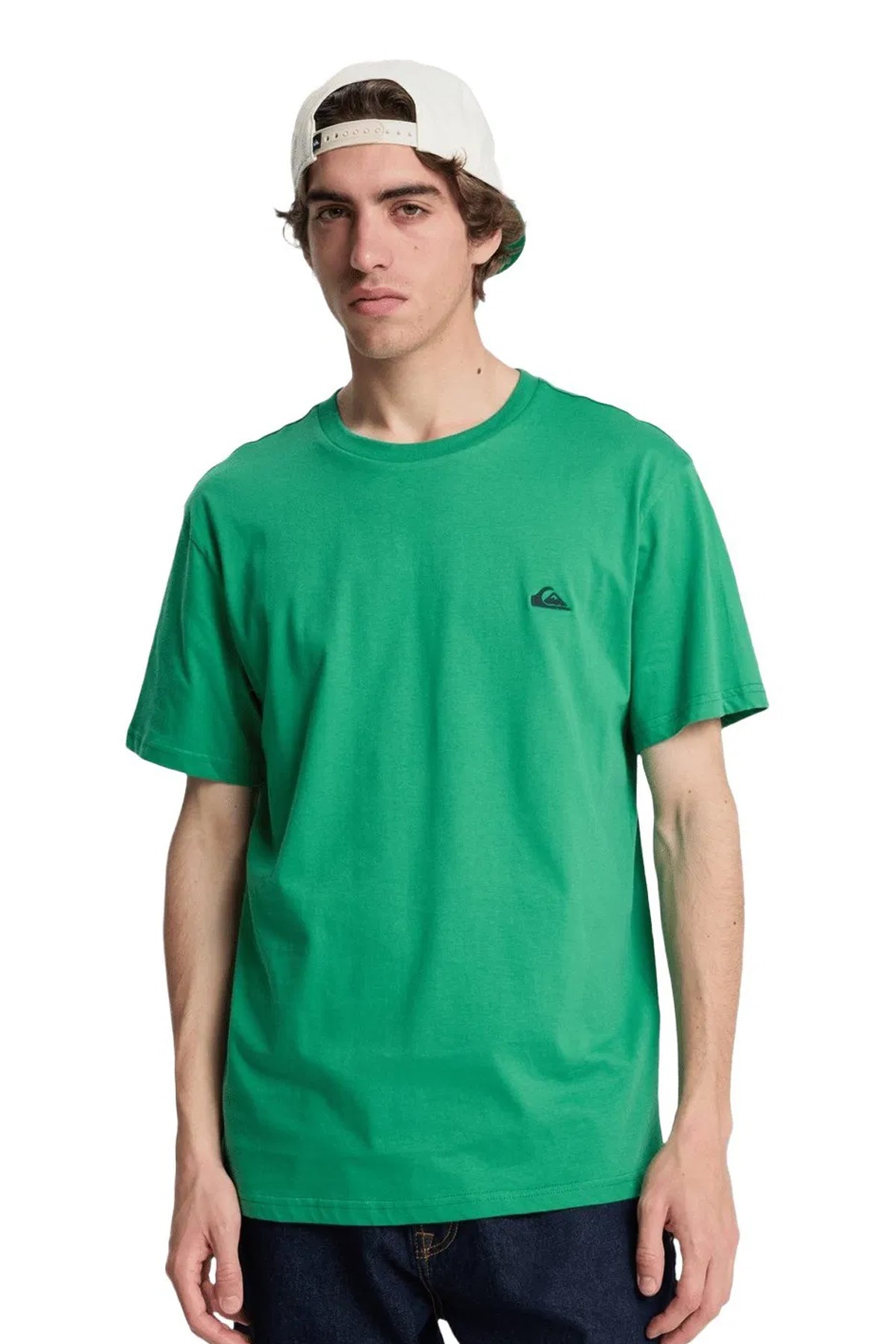 Quiksilver Basicscreen Erkek Tişört EQYZT07711-GNZ0 Yeşil