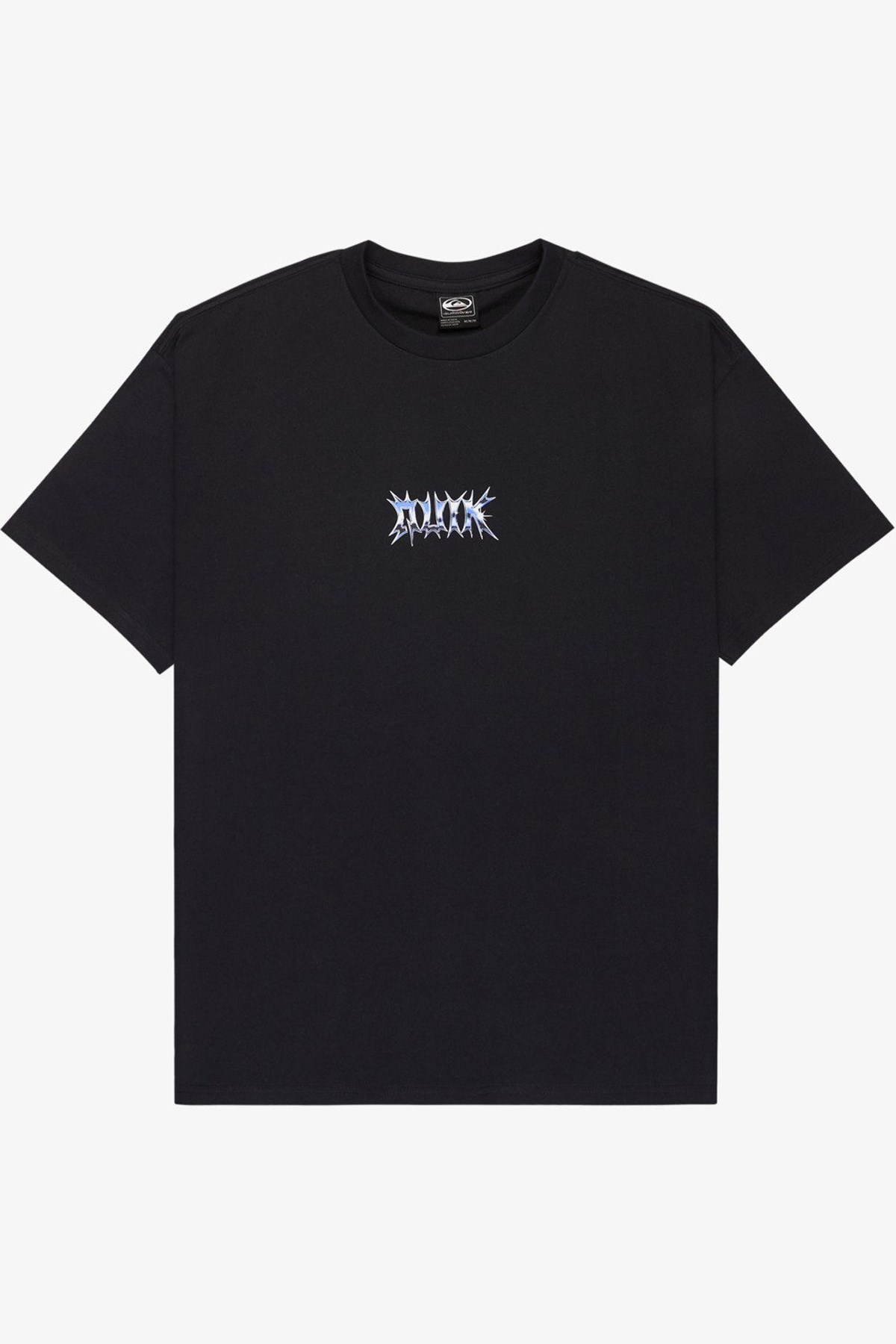 Quiksilver Mercury Chrome Lightning Erkek Tişört Siyah