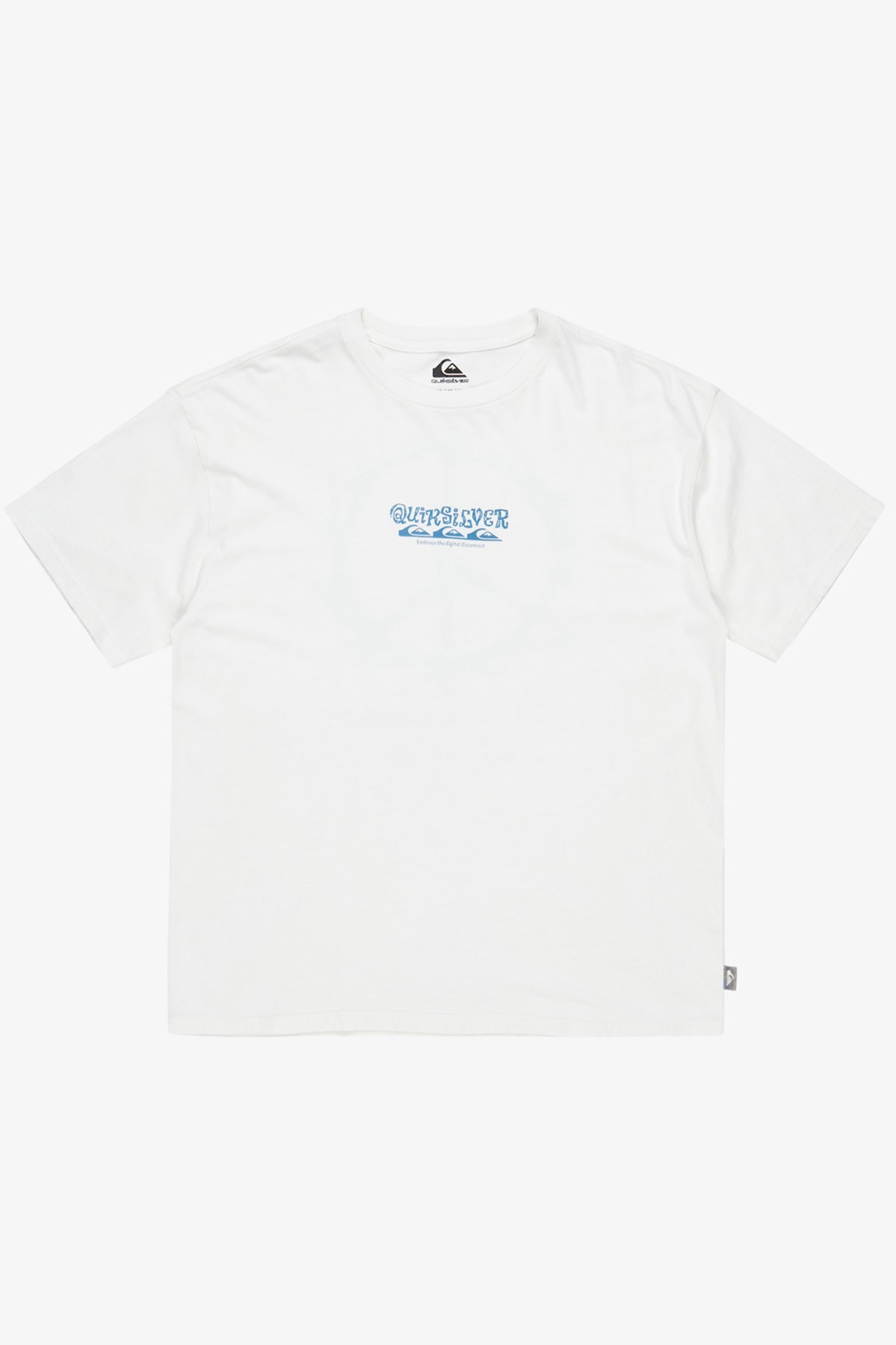 Quiksilver Hw Tree Connection Erkek Tişört Beyaz