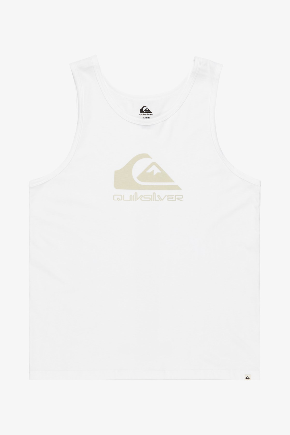 Quiksilver Ev Comp Logo Tank Erkek Atlet Beyaz