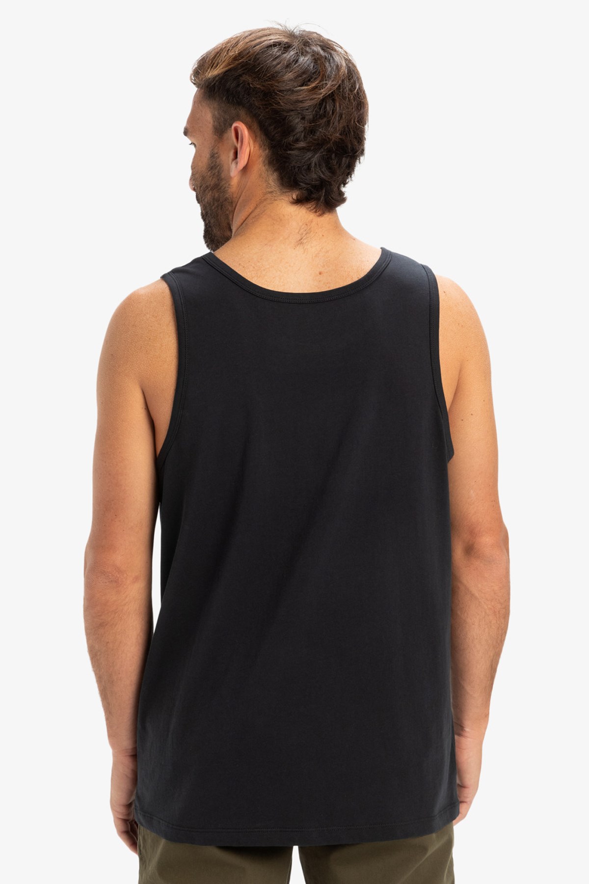 Quiksilver Ev Comp Logo Tank Erkek Atlet Siyah