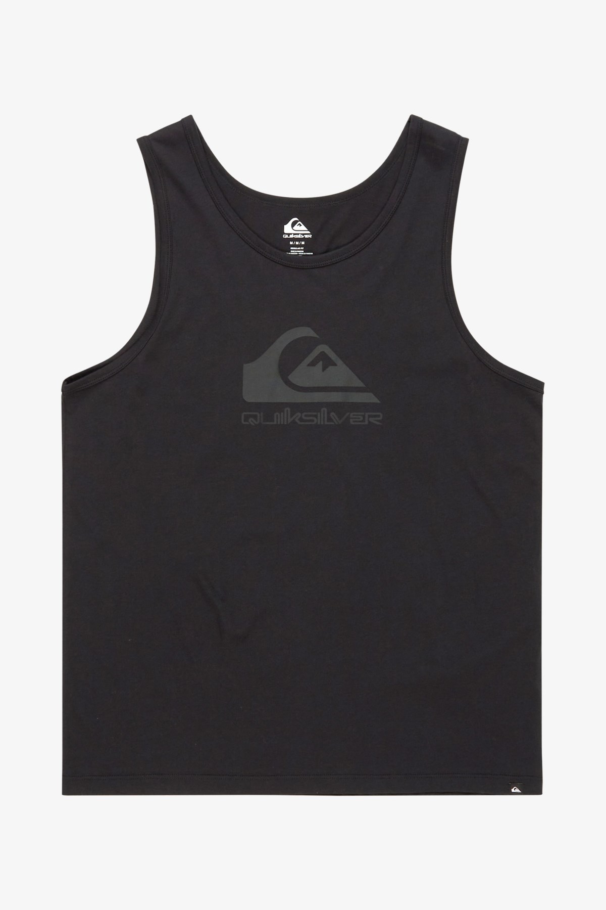 Quiksilver Ev Comp Logo Tank Erkek Atlet Siyah