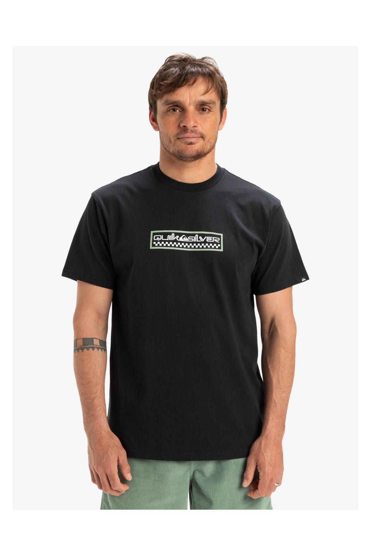 Quiksilver Ev Sun Dagger Erkek Tişört Siyah