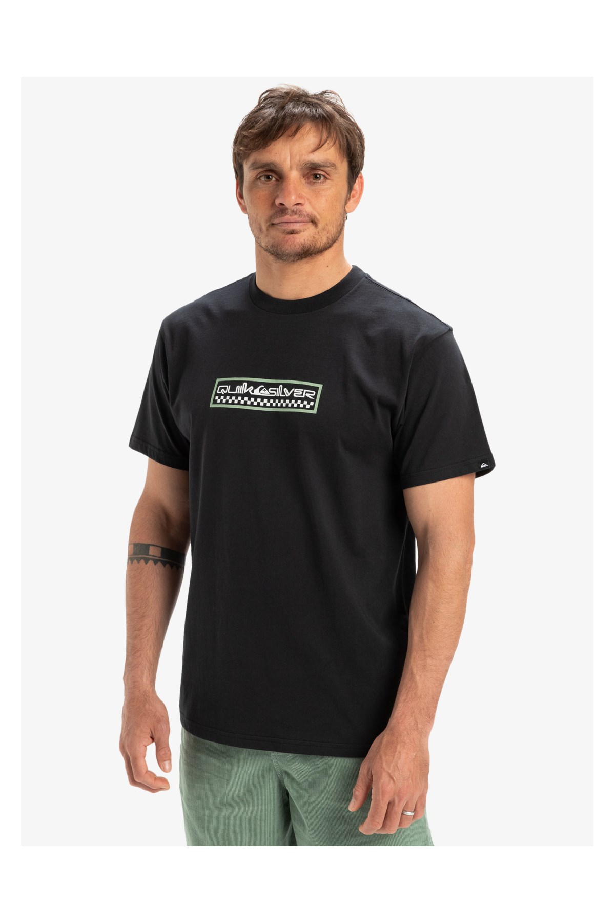 Quiksilver Ev Sun Dagger Erkek Tişört Siyah