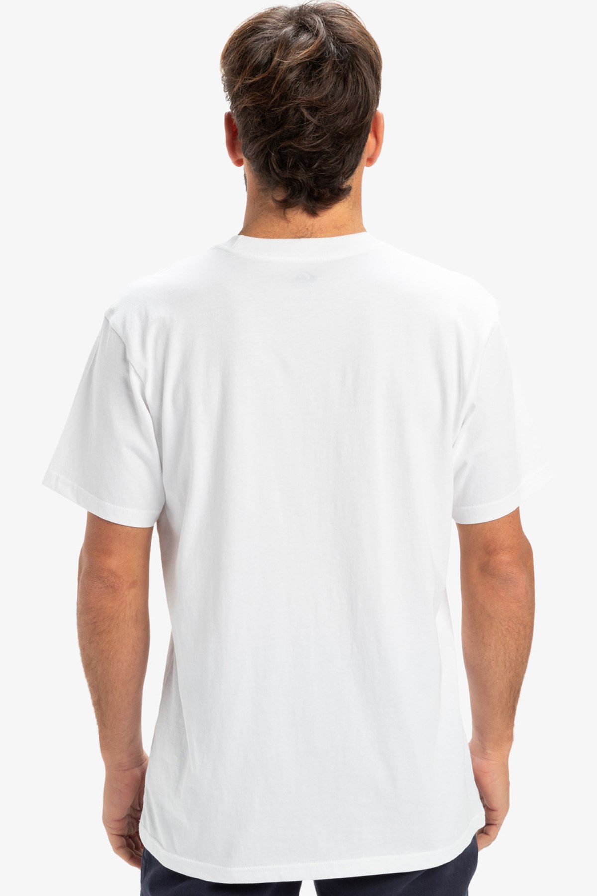 Quiksilver Ev Gradient Box Erkek Tişört Beyaz